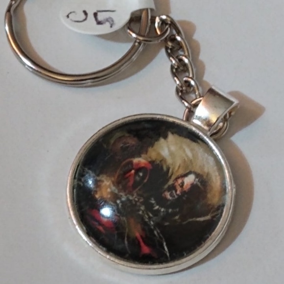 Keychain Deadpool Comics Handmade Unique - Picture 4 of 4
